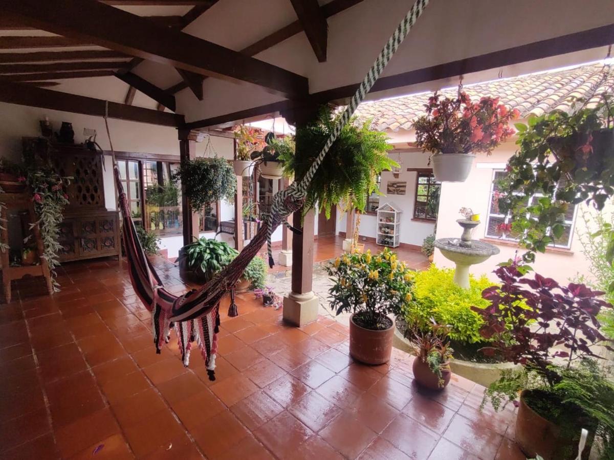 Hacienda El Pinar Del Viento Bed and Breakfast Villa de Leyva Esterno foto
