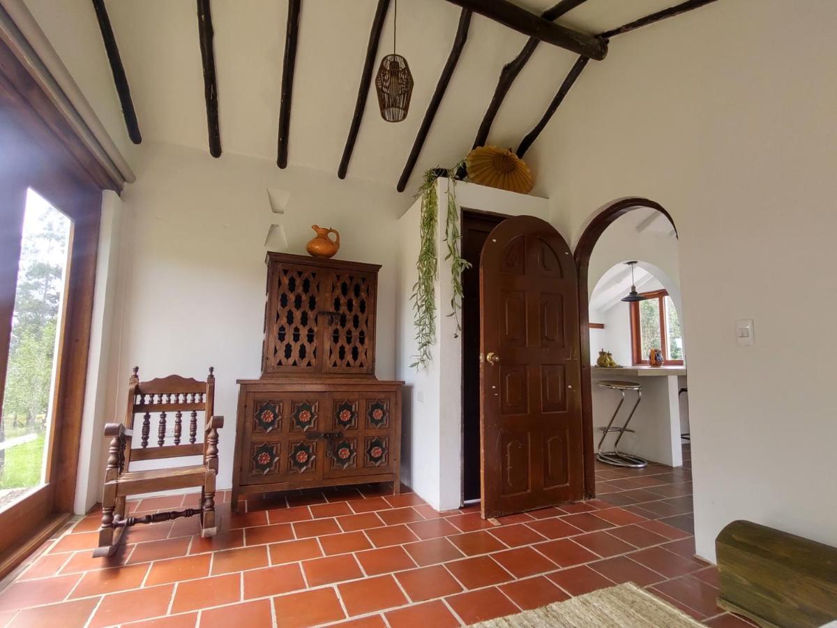 Hacienda El Pinar Del Viento Bed and Breakfast Villa de Leyva Esterno foto