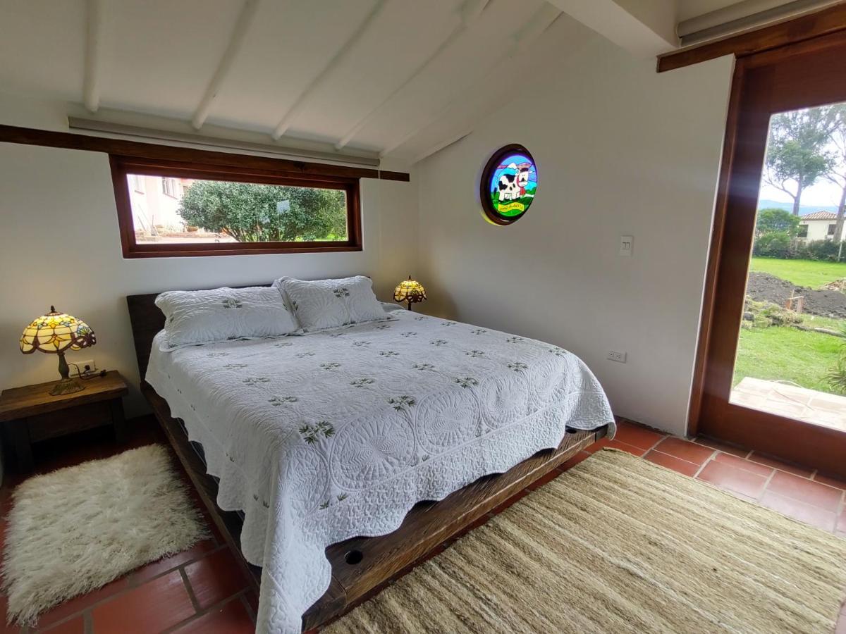 Hacienda El Pinar Del Viento Bed and Breakfast Villa de Leyva Esterno foto