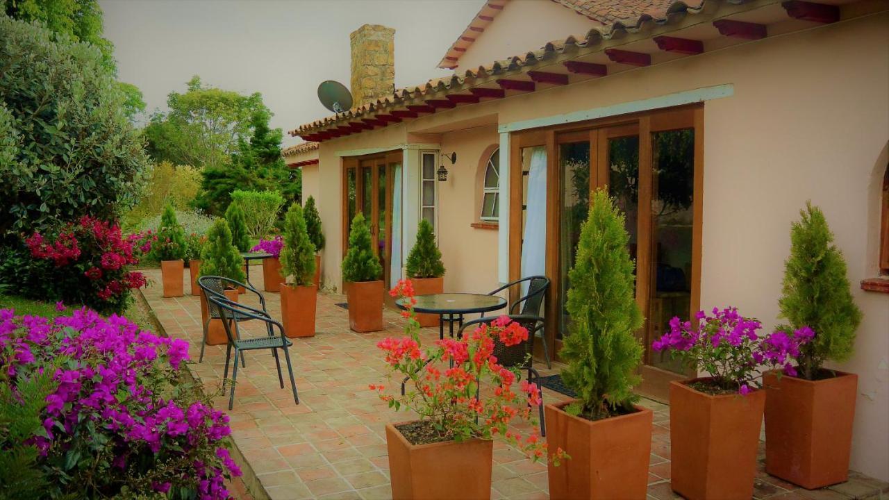 Hacienda El Pinar Del Viento Bed and Breakfast Villa de Leyva Esterno foto