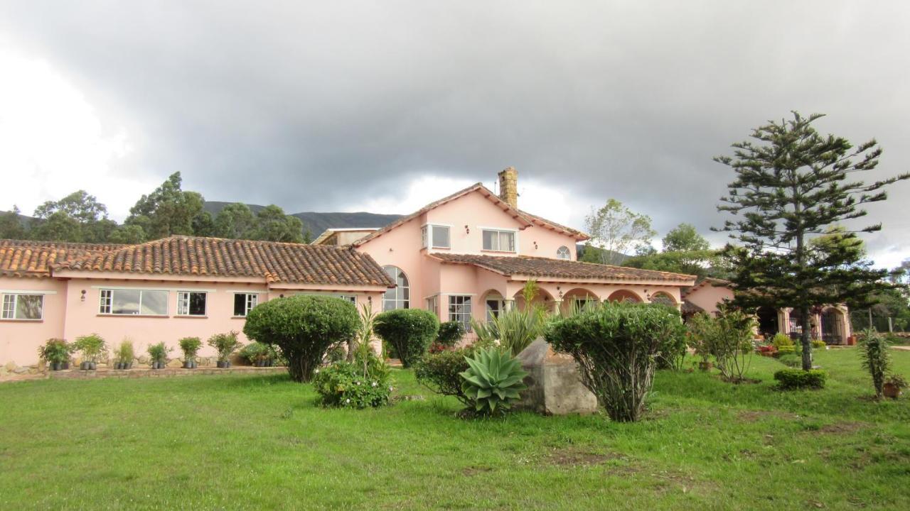 Hacienda El Pinar Del Viento Bed and Breakfast Villa de Leyva Esterno foto